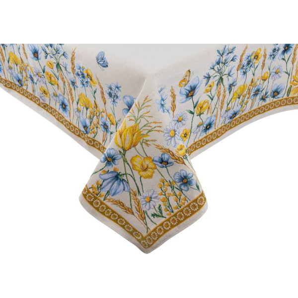 Фото - Скатертина прямокутна Lefard Колоски 140x220 см (732-344)