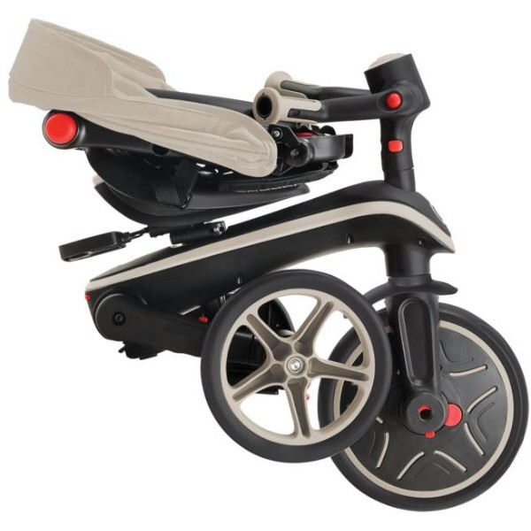 Фото - Трёхколёсный велосипед Globber EXPLORER TRIKE FOLDABLE 4в1 Песочный (732-466-2)