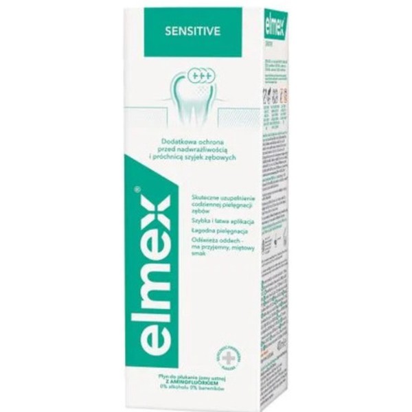 Фото - Ополаскиватель для полости рта Elmex Sensitive Плюс 400 мл