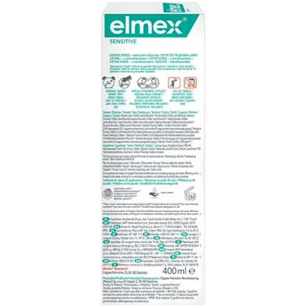 Фото - Ополаскиватель для полости рта Elmex Sensitive Плюс 400 мл
