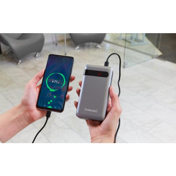 Фото - Батарея мобільна Intenso PD20000 Quick Charge black 20000mAh
