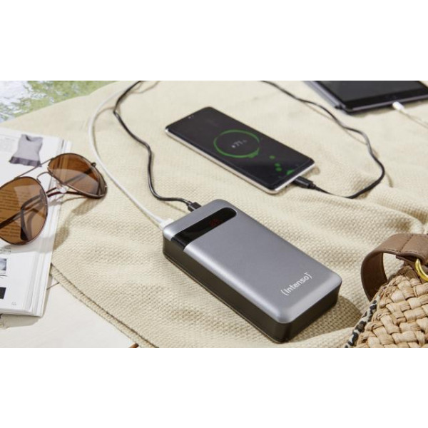 Фото - Батарея мобільна Intenso PD20000 Quick Charge black 20000mAh