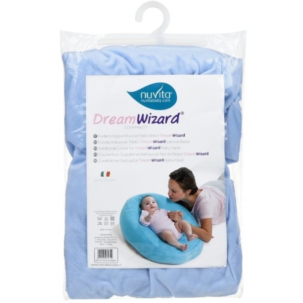 Фото - Чехол на подушку для беременных и кормящих Nuvita DreamWizard Блакитний (NV7104Blue)