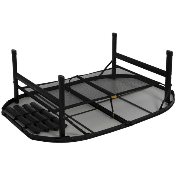 Фото - Складной стол Bo-camp Northgate Oval 120x80 см Black/Grey (1404187)