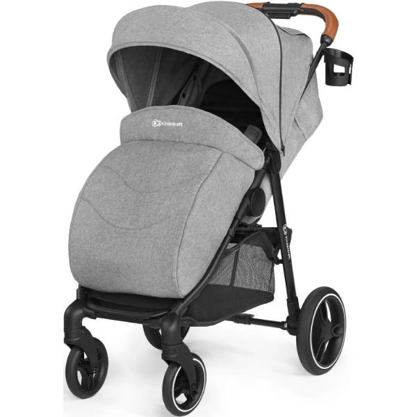 Фото - Коляска прогулянкова Kinderkraft Grande 2020 Grey (KKWGRANGRY000N)