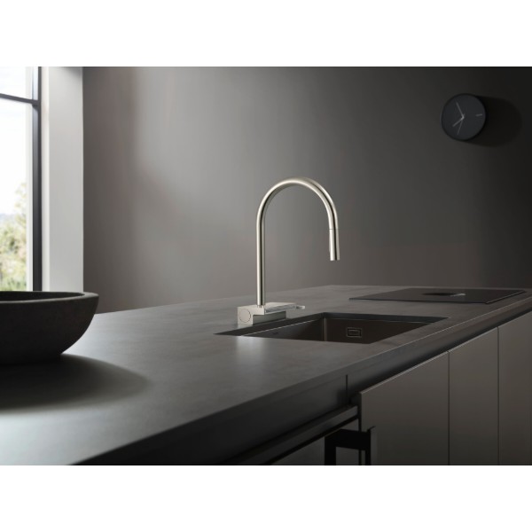 Фото - Кухонний змішувач Hansgrohe Aquno Select M81 (73837800)
