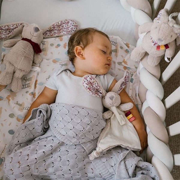 Фото - Мягкая игрушка животное BabyOno с держателем для пустышки Кролик Милли (1527)