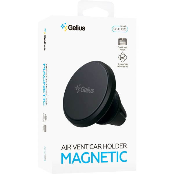 Фото - Автотримач Gelius Magnetic GP-CH025 Black (100081)