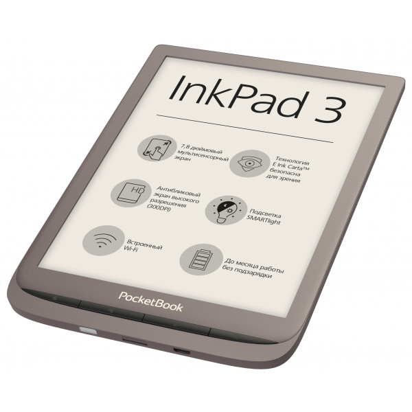 Фото - Електронна книга PocketBook InkPad 3 740 Dark Brown (PB740-X-CIS)