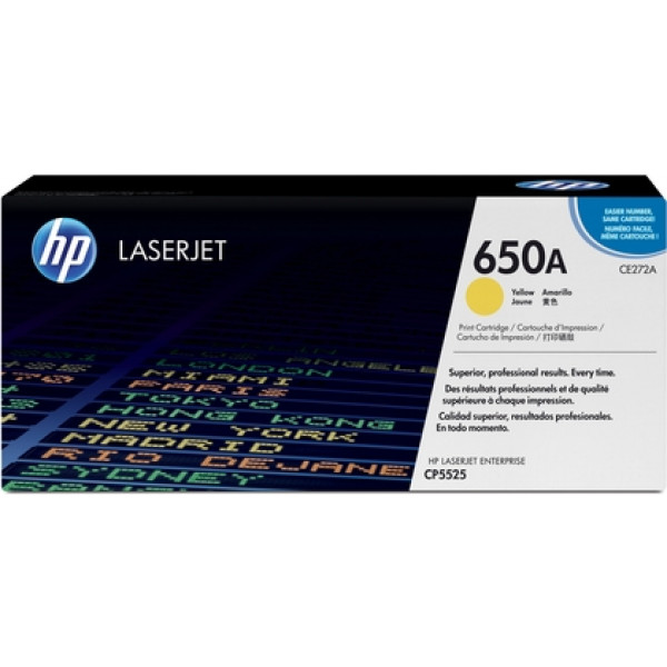 Фото - Картридж-тонер HP CLJ CP5525 yellow (CE272A)