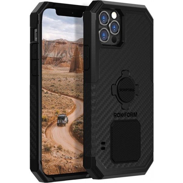 Фото - Чехол для смартфона Rokform Rugged Case for Apple iPhone 12/12 Pro Black (307301P) Фото - Чехол для смартфона Rokform Rugged Case for Apple iPhone 12/12 Pro Black (307301P)