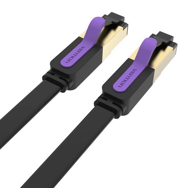 Фото - Кабель патч-корд Vention CAT7 SSTP Ethernet, 2 m Black (ICABH)