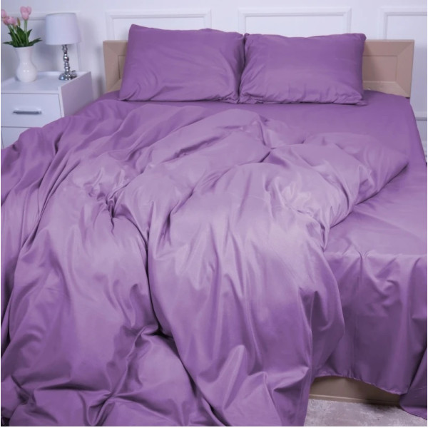Фото - Простынь двуспальная MirSon Soft Elegance №16-3310 Lavander Herb 180х200 см (2200010914191)