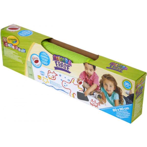 Фото - Килимок для малювання Crayola Mini Kids Багаторазовий з фарбами (81-1528)