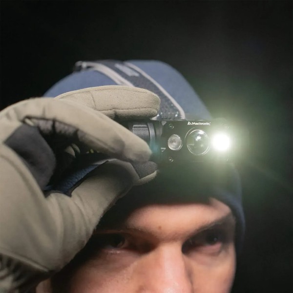 Фото - Фонарь налобный Mactronic Black Eye H40 (4000 Lm) Cool White/Red LED Rechargeable Type-C (THL0061)