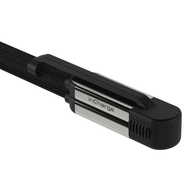 Фото - Кабель синхронізації даних Rolling Square 6in1, inCharge XL 3 м Black (XLL01R)