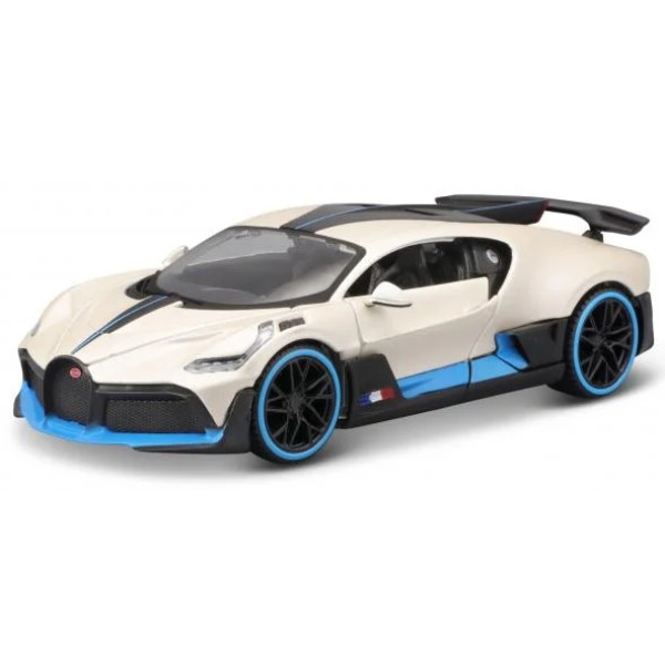 Фото - Коллекционная машинка 1:24 Maisto "Bugatti Divo", масштаб 1:24 (31526  met. white)