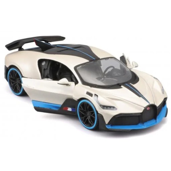 Фото - Коллекционная машинка 1:24 Maisto "Bugatti Divo", масштаб 1:24 (31526  met. white)