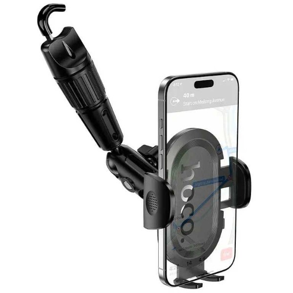 Фото - Автотримач HOCO H88 Rally Black (715748)