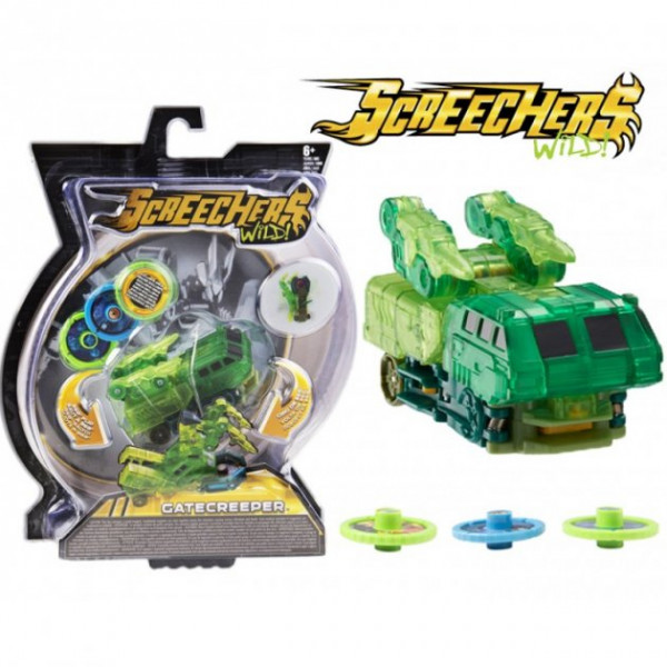 Фото - Машинка-трансформер Screechers Wild! L 2 - ГЕЙТКРІПЕР (EU683123)