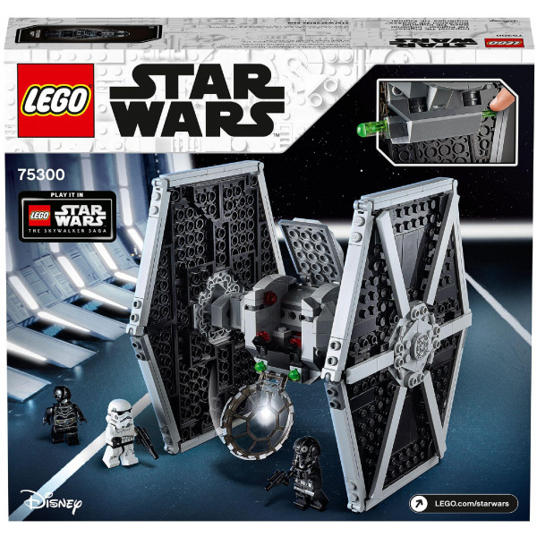 Фото - Конструктор LEGO Star Wars Імперський винищувач TIE (75300)