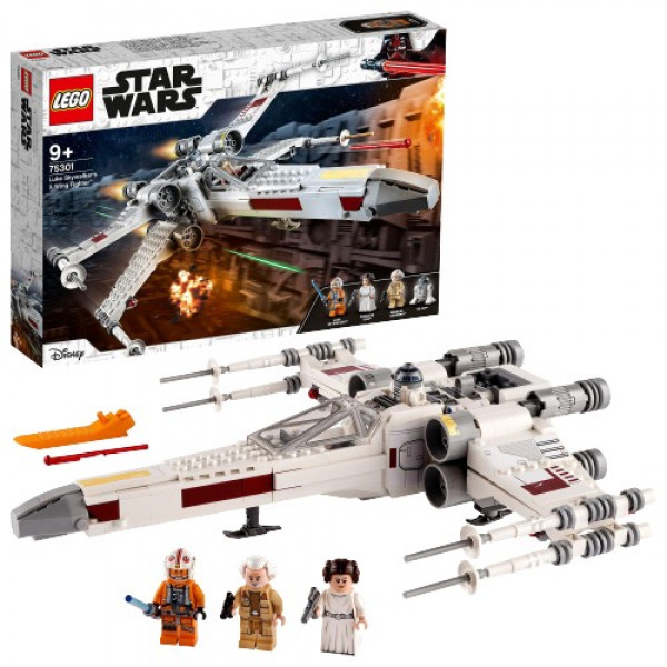 Фото - Конструктор LEGO Star Wars Винищувач X-wing Люка Скайвокера (75301)