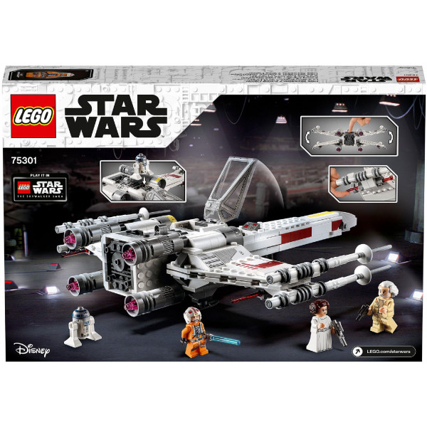 Фото - Конструктор LEGO Star Wars Винищувач X-wing Люка Скайвокера (75301)
