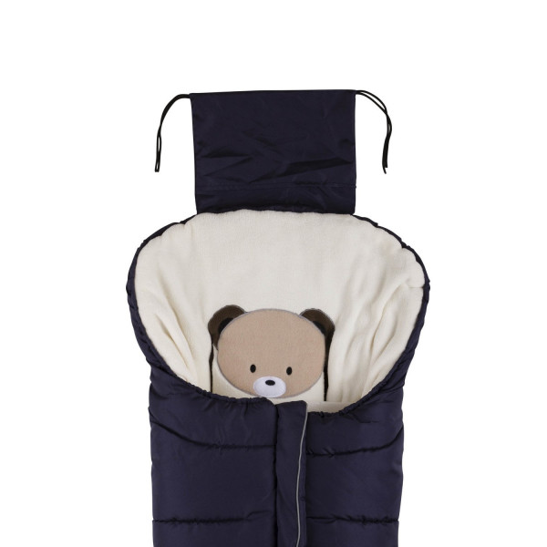 Фото - Конверт для коляски Nuvita 9605 Сuccioli Junior джинс/кіт/сірий (NV9605CUCCIOLOJRJEANS)