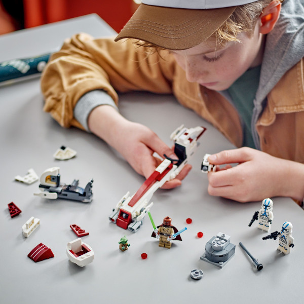 Фото - Конструктор LEGO Star Wars™ Побег на BARC спидере (75378)
