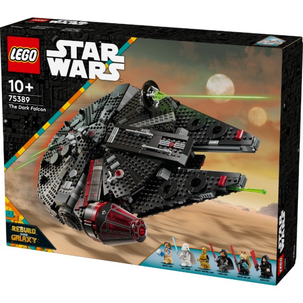 Фото - Конструктор LEGO Star Wars™ Темный сокол (75389)