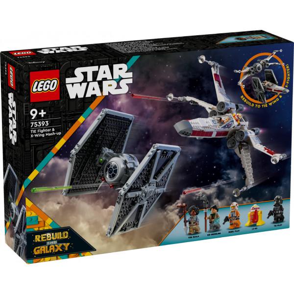 Фото - Конструктор LEGO Star Wars™ Збірний пакет «Винищувач TIE і Корабель X-wing» (75393)