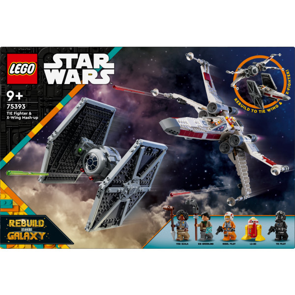 Фото - Конструктор LEGO Star Wars™ Збірний пакет «Винищувач TIE і Корабель X-wing» (75393)