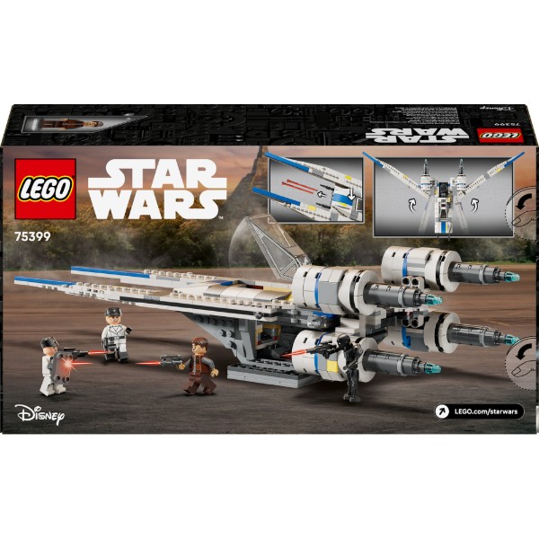 Фото - Конструктор LEGO Star Wars Повстанческий истребитель U-Wing (75399)
