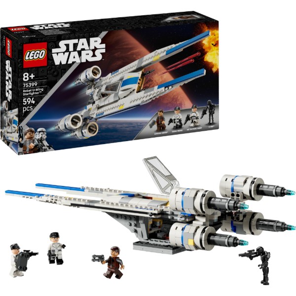 Фото - Конструктор LEGO Star Wars Повстанческий истребитель U-Wing (75399)