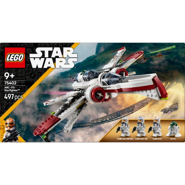 Фото - Конструктор LEGO Star Wars Звездный истребитель ARC-170™ (75402)