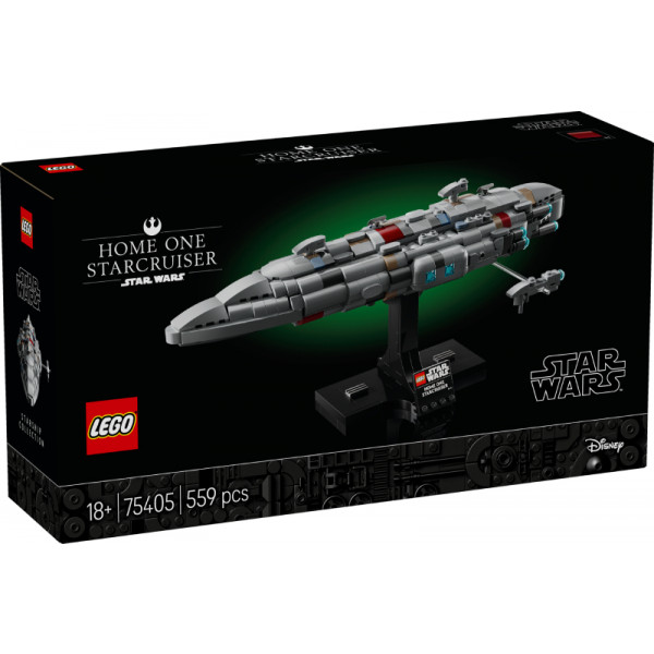 Фото - Конструктор LEGO Star Wars Звездный крейсер «Дом один» (75405)