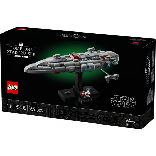 Фото - Конструктор LEGO Star Wars Звездный крейсер «Дом один» (75405)
