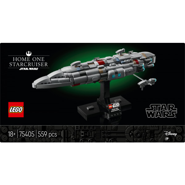 Фото - Конструктор LEGO Star Wars Звездный крейсер «Дом один» (75405)