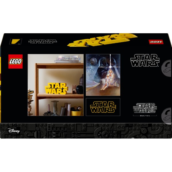 Фото - Конструктор LEGO Star Wars Логотип с кубиков «Звездные войны» (75407)