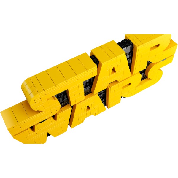 Фото - Конструктор LEGO Star Wars Логотип с кубиков «Звездные войны» (75407)