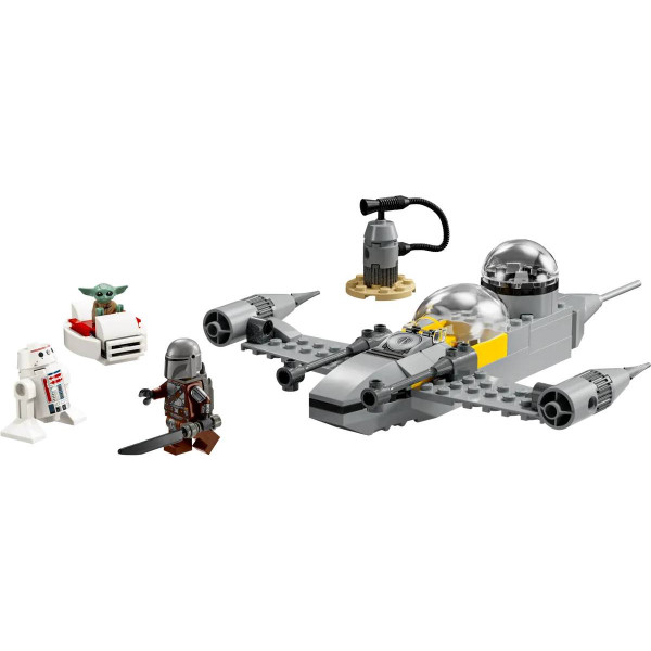 Фото - Конструктор LEGO Star Wars Зоряний винищувач N-1 Мандо й Ґроґу (75410)