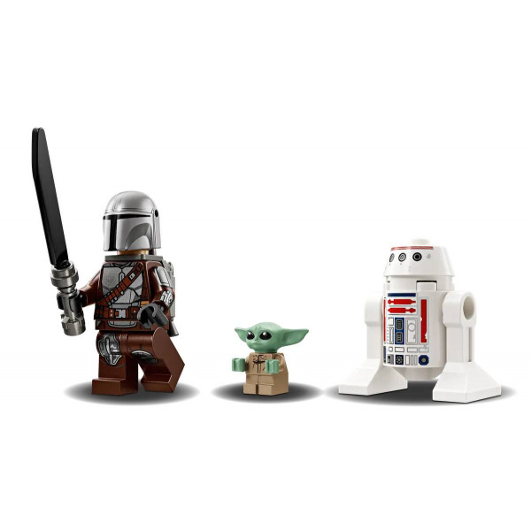 Фото - Конструктор LEGO Star Wars Зоряний винищувач N-1 Мандо й Ґроґу (75410)
