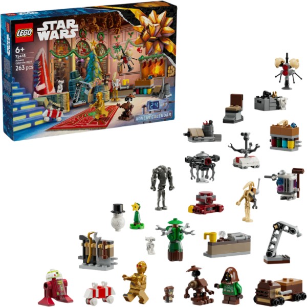 Фото - Конструктор LEGO Star Wars TM Адвент календар 2025 (75418) Фото - Конструктор LEGO Star Wars TM Адвент календар 2025 (75418)