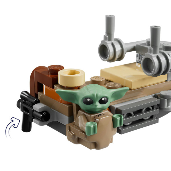 Фото - Конструктор LEGO Star Wars TM Швидкісний мотоцикл Мандалорця й Ґроґу (75436)