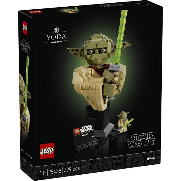Фото - Конструктор LEGO Star Wars™ Погруддя Йоди (75438)