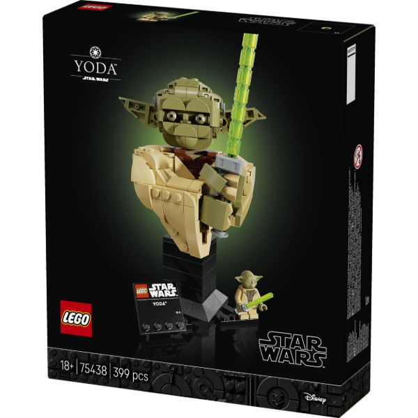 Фото - Конструктор LEGO Star Wars™ Погруддя Йоди (75438)
