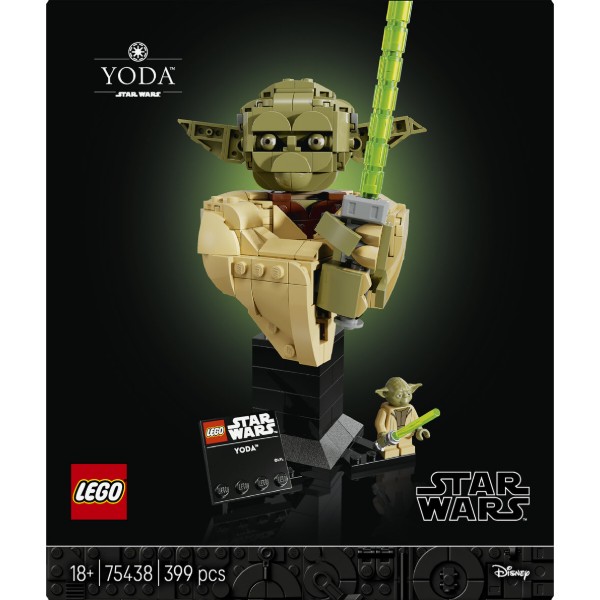 Фото - Конструктор LEGO Star Wars™ Погруддя Йоди (75438)