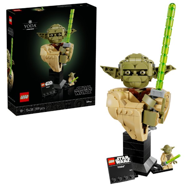 Фото - Конструктор LEGO Star Wars™ Погруддя Йоди (75438)