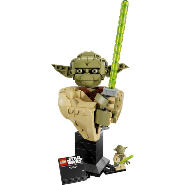 Фото - Конструктор LEGO Star Wars™ Погруддя Йоди (75438)