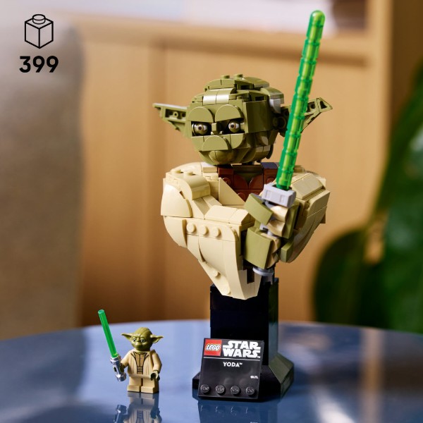 Фото - Конструктор LEGO Star Wars™ Погруддя Йоди (75438)